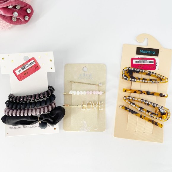 Nordstrom Accessories New Nordstrom Hair Accessories Bundle Headbands Scrunchies Clips Scarf